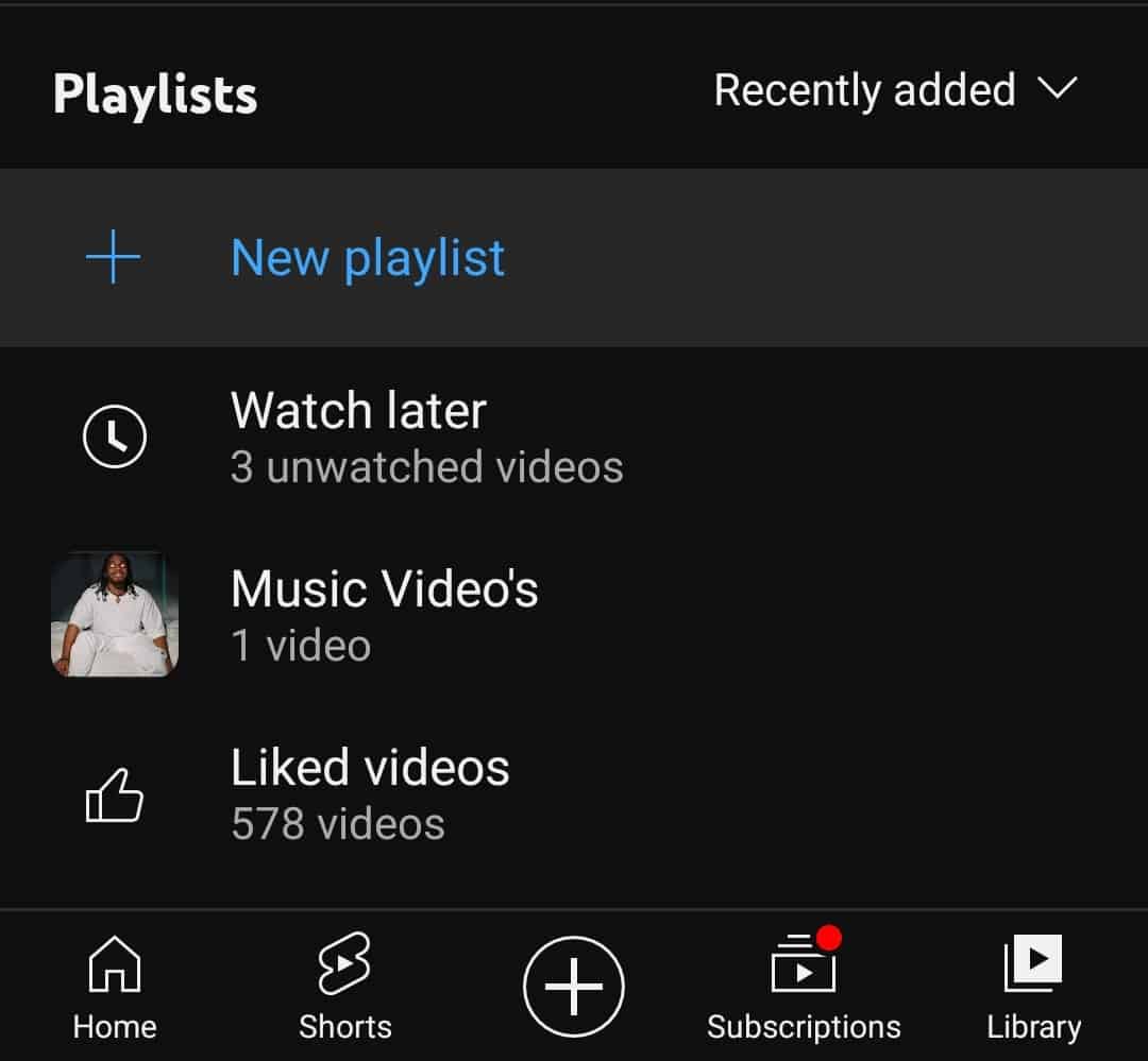 How to make a playlist on YouTube