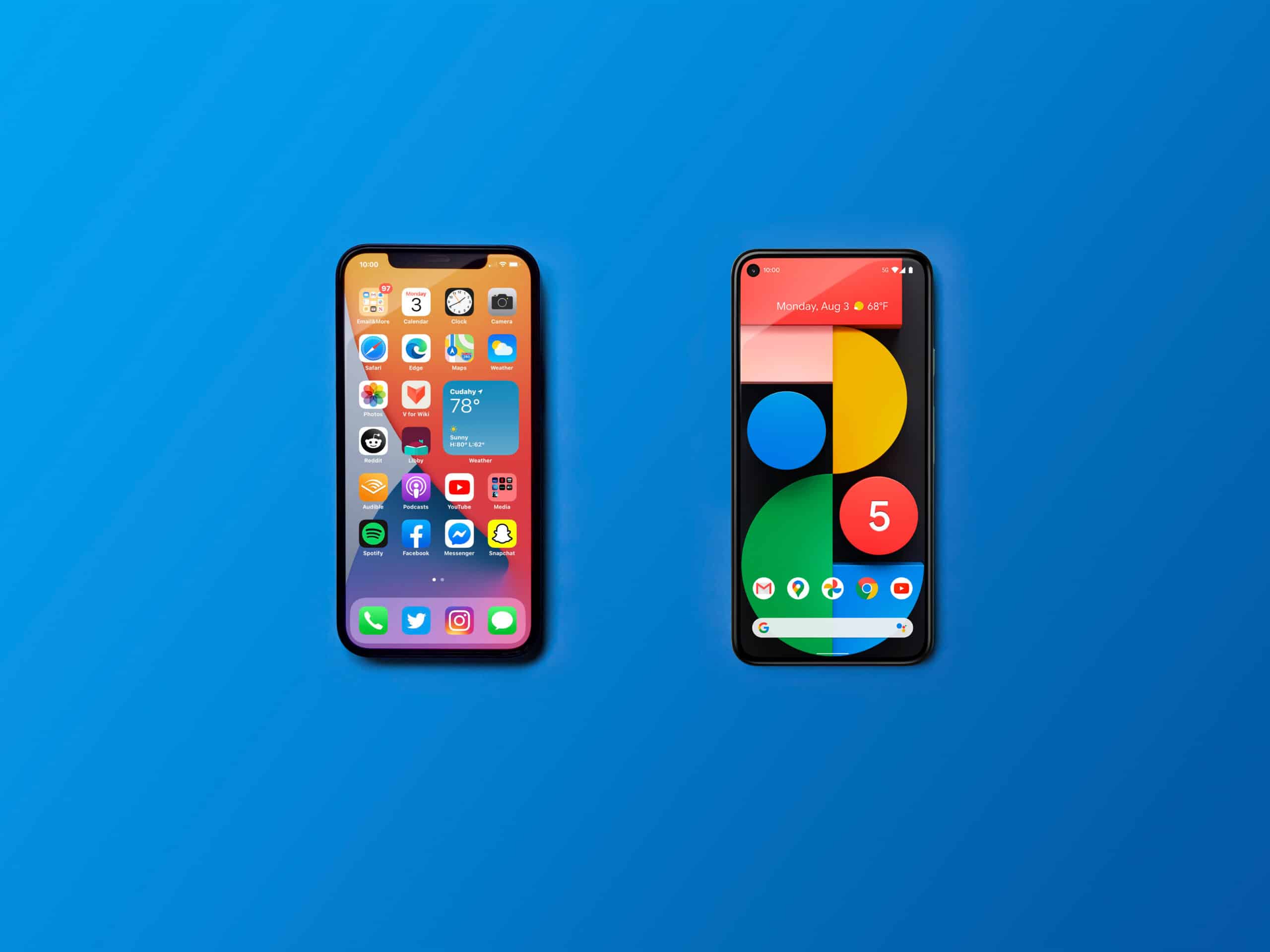 google pixel 7 vs iphone 14 plus