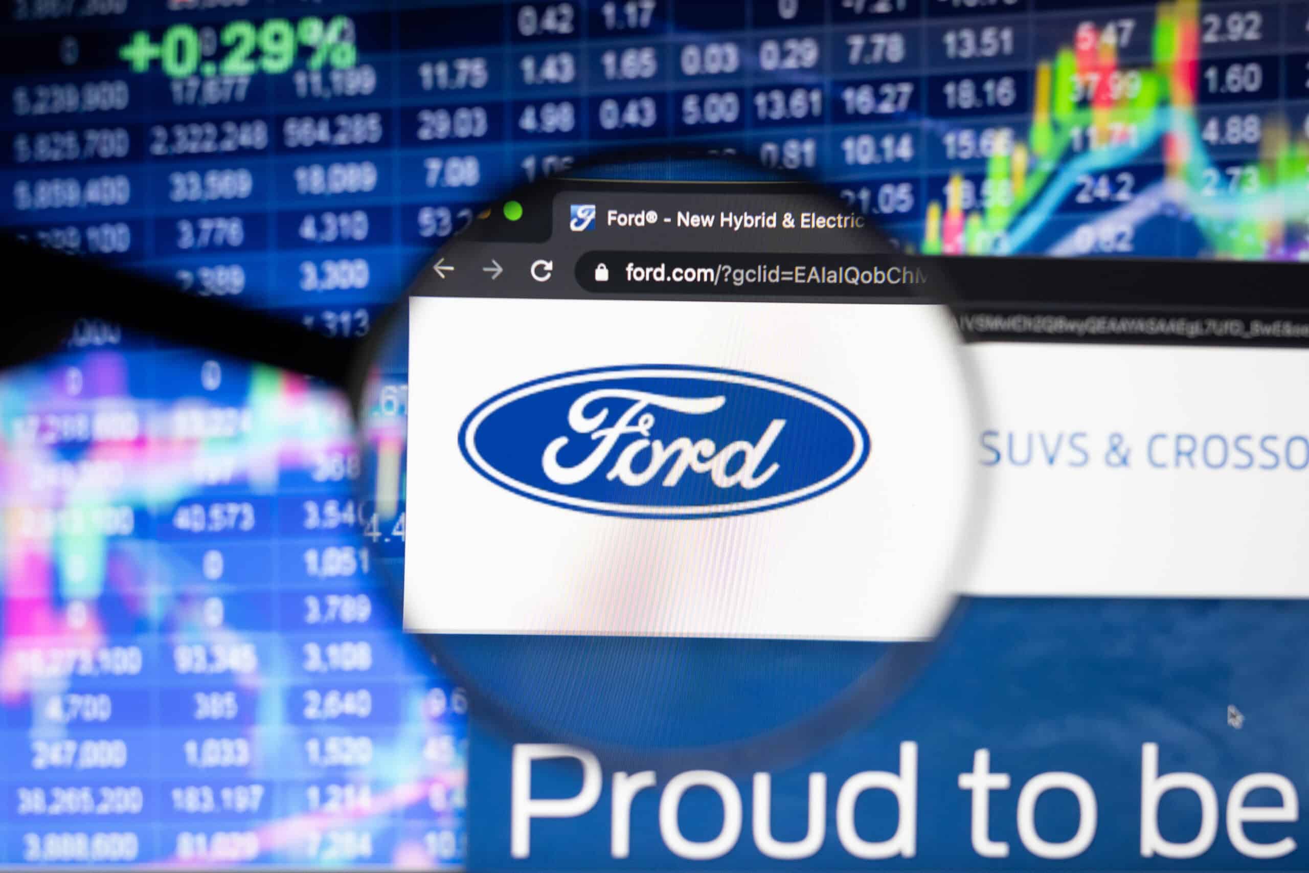 ford ev sales