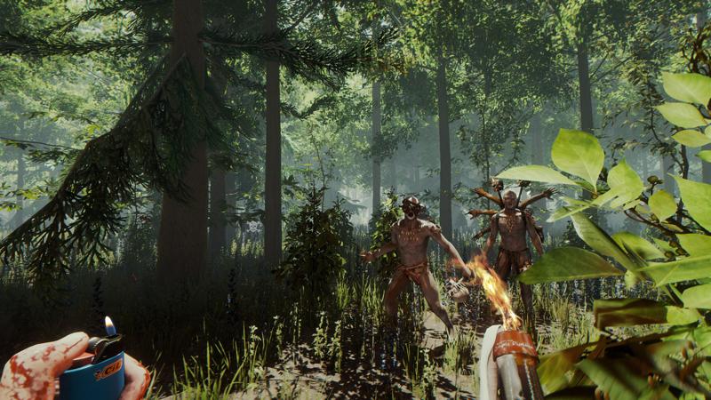 screenshot of the forest game