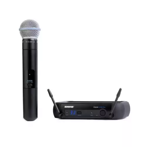 Shure PGXD24/BETA58-X8 Digital Handheld Wireless System with BETA58A Vocal Microphone