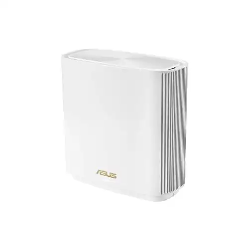 ASUS ZenWiFi AX6600 Tri-Band Mesh WiFi 6 System (XT8 1PK) - Whole Home Coverage up to 2750 sq.ft & 4+ rooms, AiMesh, Included Lifetime Internet Security, Easy Setup, 3 SSID, Parental Control, Whit...
