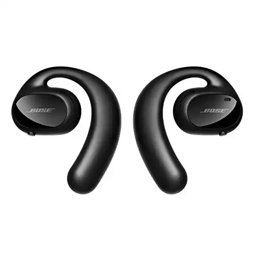 Bose Sport Open Earbuds — True Wireless Open Ear Headphones - Sweat Resistant for Running, Walking and Workouts, Black