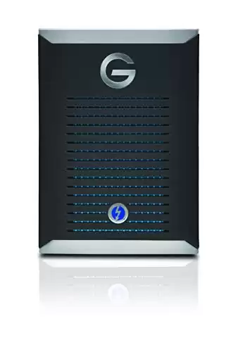 G-Technology 1TB G-DRIVE Mobile Pro SSD Portable Professional Grade External Storage - Thunderbolt 3 - 0G10311-1