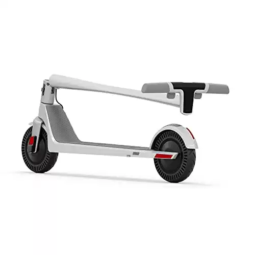 UNAGI Model One E500 - 双电机折叠电动滑板车 - 15 英里/小时 - 28.5 磅 - 海盐白色