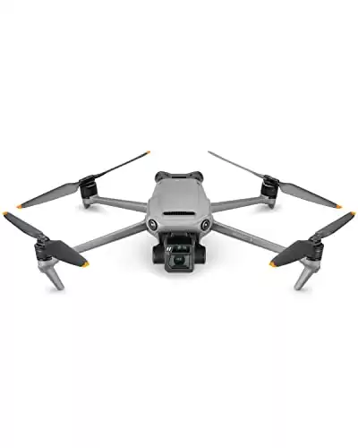 DJI Mavic 3, Drone with 4/3 CMOS Hasselblad Camera, 5.1K Video, Omnidirectional Obstacle Sensing, 46 Mins Flight, Advanced Auto Return, 15km Video Transmission, with DJI RC-N1 Remote Controller, Gray