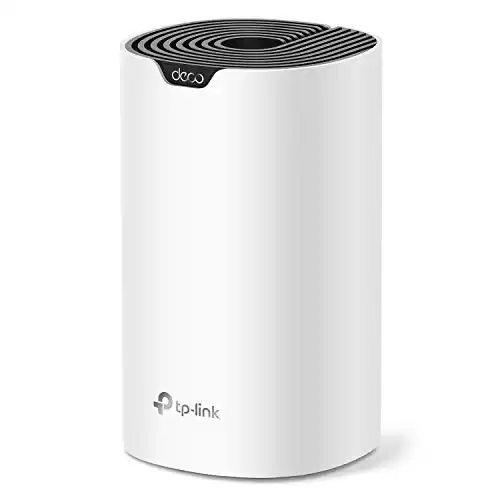 TP-Link Deco Whole Home Mesh WiFi System (Deco S4) – Up to 2,000 Sq.ft. Coverage, WiFi Router/Extender Replacement, Gigabit Ports, 1-Pack