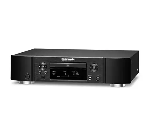 Marantz ND8006 Low-Profile 4-in-1 Digital Media Player: CD Player, Music Streamer, DAC & Pre-amp | with Airplay 2, Bluetooth & HEOS | Amazon Alexa Compatibility