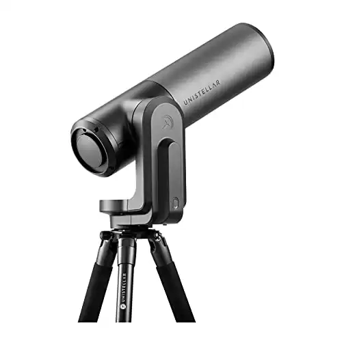 Unistellar eVscope eQuinox - Smart Digital Reflector Telescope - Computerized, Go to Portable Astronomy for Beginners & Advanced Users, Adults or Kids - Comes with Tripod, Alt-Az Mount and Control...