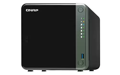 QNAP TS-453D-4G 4 Bay NAS for Professionals with Intel® Celeron® J4125 CPU and Two 2.5GbE Ports
