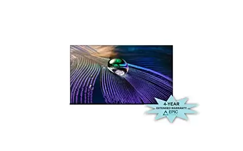 Sony XR65A90J 65" A90J Series HD OLED 4K Smart TV with an Additional 4 Year Coverage by Epic Protect (2021)