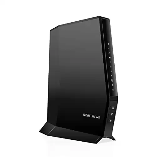 NETGEAR Nighthawk WiFi 6 Modem Router Combo (CAX30S) DOCSIS 3.1 Modem & Wireless Router, Compatible with Xfinity, Spectrum, & Cox, AX2700 (Up to 2.7 Gbps), 90-Day Internet Security Subscriptio...