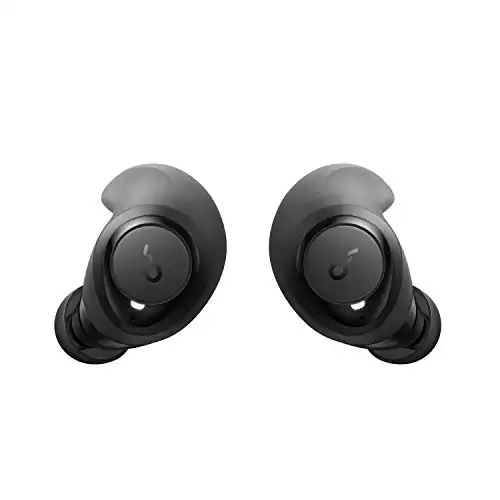 Soundcore Anker Life Dot 2 True Wireless Earbuds, 100 Hour Playtime, 8mm Drivers, Superior Sound, Secure Fit with AirWings, Bluetooth 5, Comfortable Design for Commute, Sports, Jogging