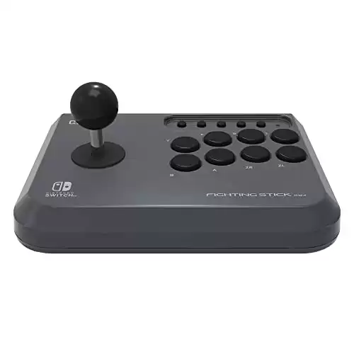 HORI Switch Fighting Stick Mini Officially Licensed By Nintendo - Nintendo Switch