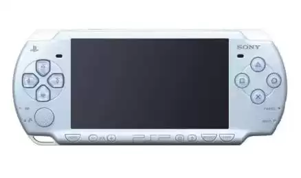 Sony Playstation Portable (PSP) 2000 Series Handheld Gaming Console System (Pearl Baby Blue)(Renewed)