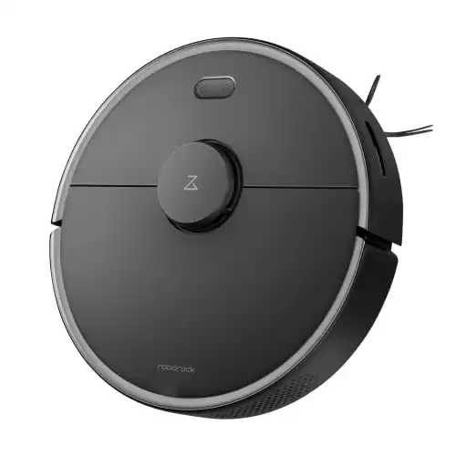 roborock S4 Max Robot Vacuum with Lidar Navigation, 2000Pa Strong Suction, Multi-Level Mapping, No-go Zones, Ideal for Carpets and Pets Robotic Vacuum