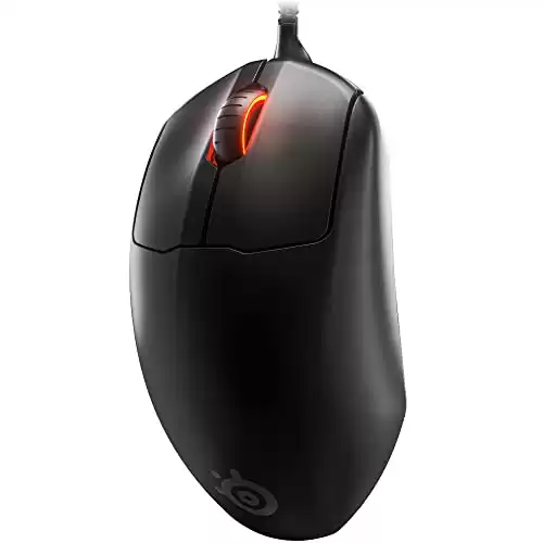 SteelSeries Esports FPS Gaming Mouse – Ultra Lightweight 69g – Prime Edition – 5 Programmable Buttons – 18K CPI TrueMove Pro Sensor – Magnetic Optical Switches – Customization - RGB Lighti...
