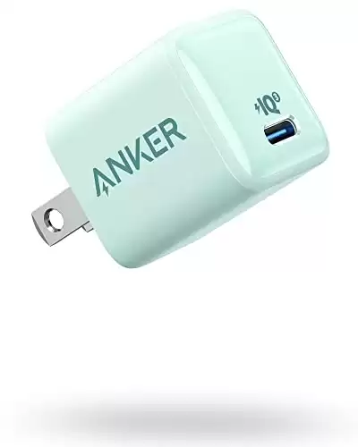 Anker USB C Charger 20W, 511 Charger (Nano), PIQ 3.0 Durable Compact Fast Charger, Anker Nano for iPhone 13/13 Mini/13 Pro/13 Pro Max/12, Galaxy, Pixel 4/3, iPad/iPad Mini (Cable Not Included)