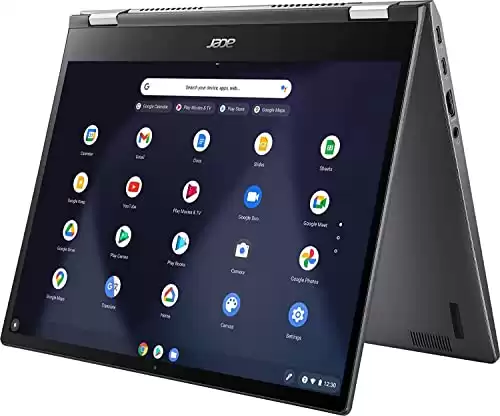 Acer Chromebook Spin 713 2-in-1 13.5in 2K LED Touch Screen Quad Core Intel i5-1135G7 up to 4.2GHz 8GB DDR4 Ram 256GB SSD Backlit Keyboard Iris Xe Graphics (Renewed)