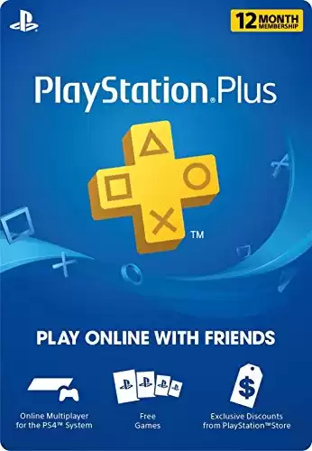 12 Month Playstation Plus Psn Membership Card (New) 1 Year