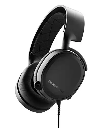 SteelSeries Arctis 3 - All-Platform Gaming Headset - for PC, PlayStation 5, Xbox One, Nintendo Switch - Black