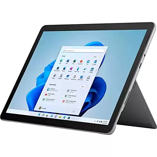 Microsoft Surface Go 3 - 10.5" Touchscreen - Intel® Pentium® Gold - 4GB Memory - 64GB eMMC - Device Only - Platinum (Latest Model)