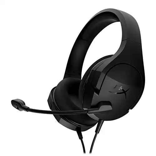 HyperX Cloud Stinger Core - Gaming Headset, for PC, Xbox One, PlayStation 4, Nintendo Switch, Lightweight, Over-ear Wired Headset with Mic (Renewed)