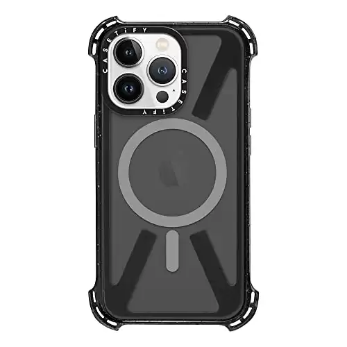 CASETiFY Bounce Case for iPhone 13 Pro - Triple Black