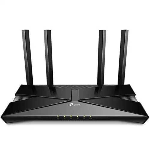 TP-Link AX1500 Smart WiFi 6 Router (Archer AX10) – 802.11ax Router, 4 Gigabit LAN Ports, Dual Band AX Router,Beamforming,OFDMA, MU-MIMO, Parental Controls, Works with Alexa