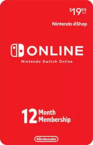 Nintendo Switch Online 12-Month Individual Membership [Digital Code]
