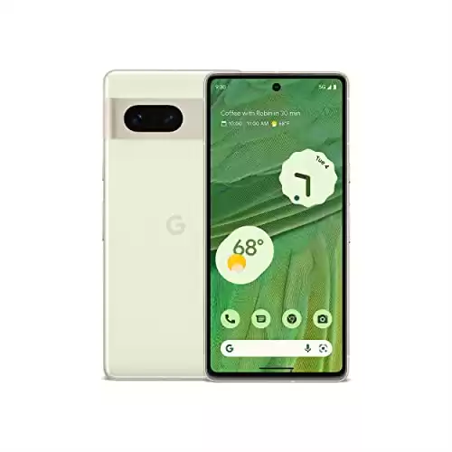Google Pixel 7-5G Android Phone - Unlocked Smartphone with Wide Angle Lens and 24-Hour Battery - 128GB - Lemongrass