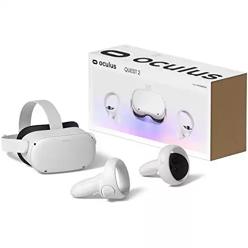 Oculus Newest Quest 2 VR Headset 256GB Set, White - Advanced All-in-One Virtual Reality Headset Cover Set
