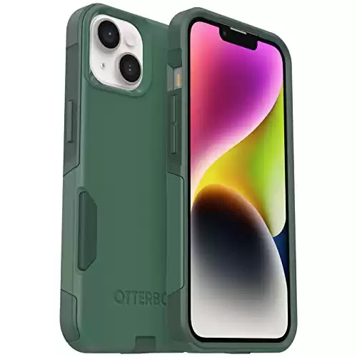 OtterBox COMMUTER SERIES for iPhone 14 & iPhone 13 - TREES COMPANY (Green)