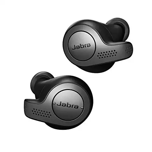 Jabra Elite 65t Earbuds – Alexa Built-In, True Wireless Earbuds with Charging Case, Titanium Black – Bluetooth Earbuds Engineered for the Best True Wireless Calls and Music Experience