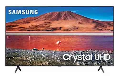 Samsung 60-in TU7000 Crystal UHD 4K Smart TV (2020) - UN60TU7000FXZA