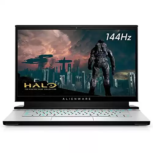 Alienware m15 R3 15.6inch FHD Gaming Laptop (Lunar Light) Intel Core i7-10750H 10th Gen, 16GB DDR4 RAM, 512GB SSD, Nvidia GeForce RTX 2060 6GB GDDR6, Windows 10 Home (AWm15-7272WHT-PUS)