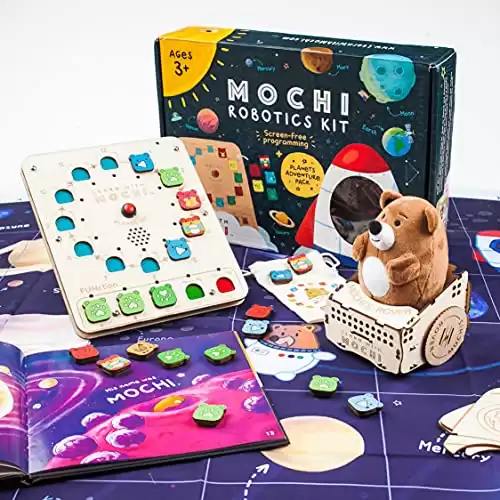 Mochi Robot: Lego-Compatible, Screenless Coding for Ages 3-9