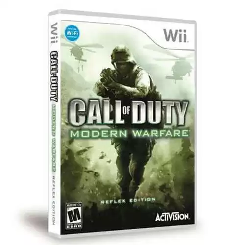 New Activision Blizzard Call Of Duty: Modern Warfare Reflex Edition First Person Shooter 1 User Wii