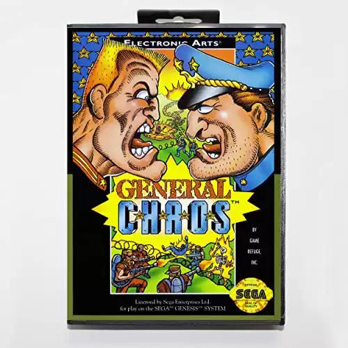 Royal Retro General Chaos 16bit MD Game Card For Sega Mega Drive/ Genesis with Retail Box-(PAL-J)