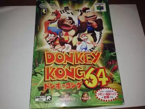Donkey Kong 64, N64 Japanese Import