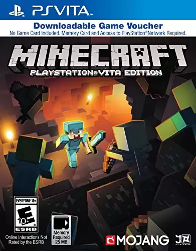 Minecraft Game Voucher - PlayStation Vita