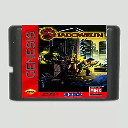 Spire Shadowrun 16 bit SEGA MD Game Card For Sega Mega Drive For Genesis