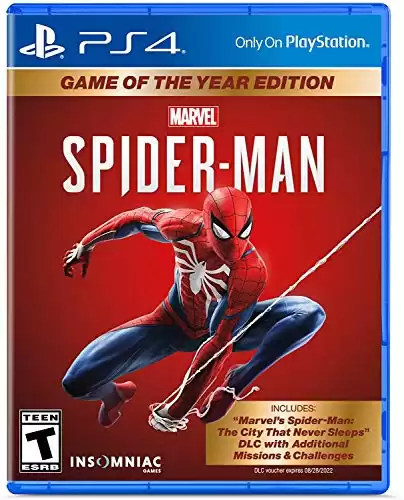 SonyPS4 Marvel's Spiderman: Game of The Year Edition PS4