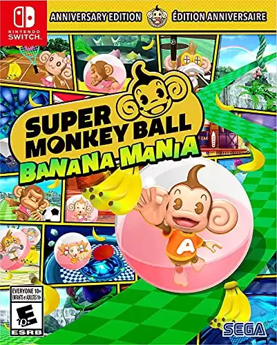 Super Monkey Ball Banana Mania: Anniversary Launch Edition - Nintendo Switch