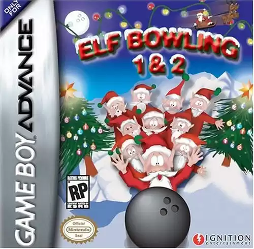 Elf Bowling 1 and 2 - Game Boy Advance