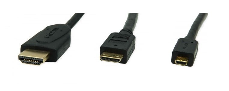 Micro HDMI vs. Mini HDMI
