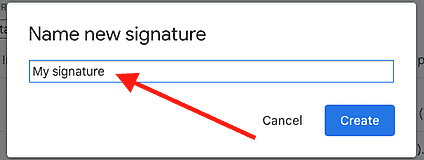 How to change signature in gmail image 4