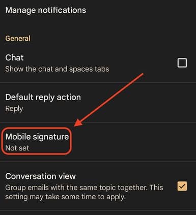 How to change signature in gmail image 8