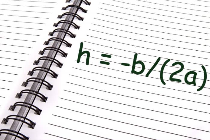 Use the formula below to calculate the h value.