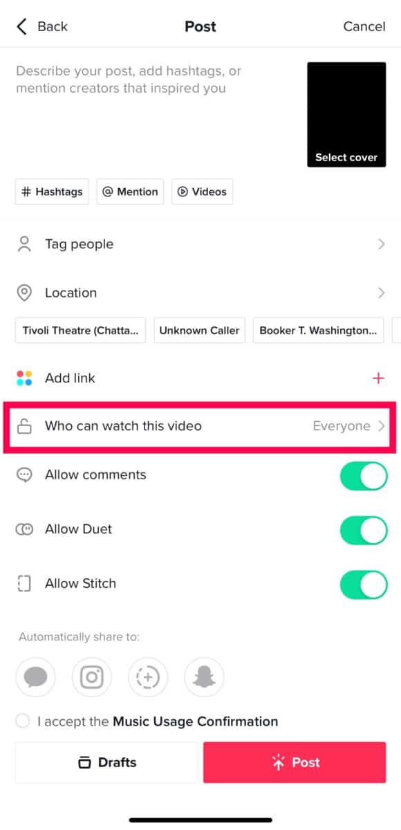 How to Save a TikTok Draft to Camera Roll (with Photos)